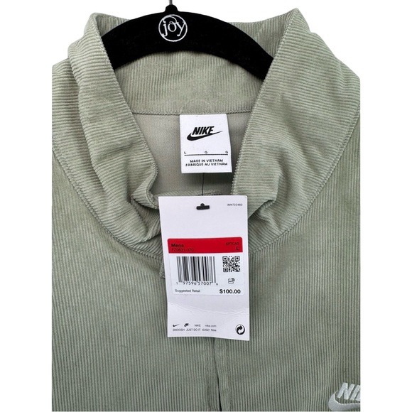 Nike Men's Club Corduroy Harrington Jacket - NWT - Picture 5 of 11